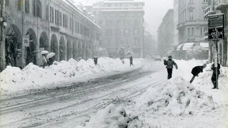 Nevicata 1985: le foto dall'archivio del GdB