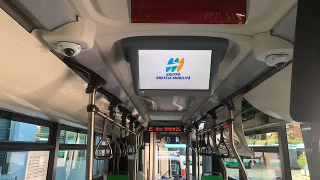 Un autobus di Brescia Mobilità - Foto © www.giornaledibrescia.it