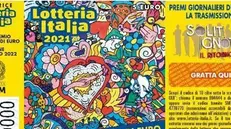Il disegno di Francesca è tra quelli scelti per i nuovi biglietti della Lotteria Italia - Foto © www.giornaledibrescia.it