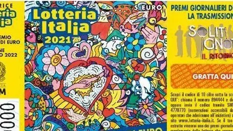 Il disegno di Francesca è tra quelli scelti per i nuovi biglietti della Lotteria Italia - Foto © www.giornaledibrescia.it