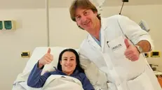 Vanessa Ferrari dopo l'operazione riuscita - Foto tratta da Instagram