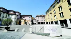 Una veduta di piazza Bruno Boni - © www.giornaledibrescia.it