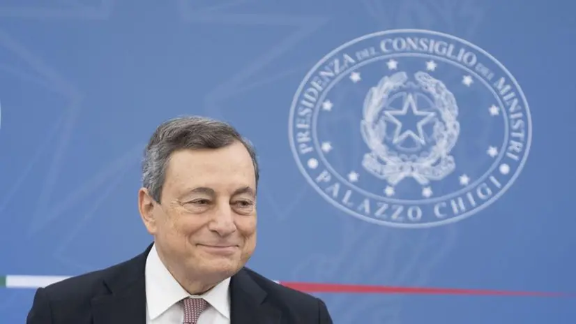 Il primo ministro Mario Draghi - Foto Ansa/Ufficio stampa palazzo Chigi © www.giornaledibrescia.it