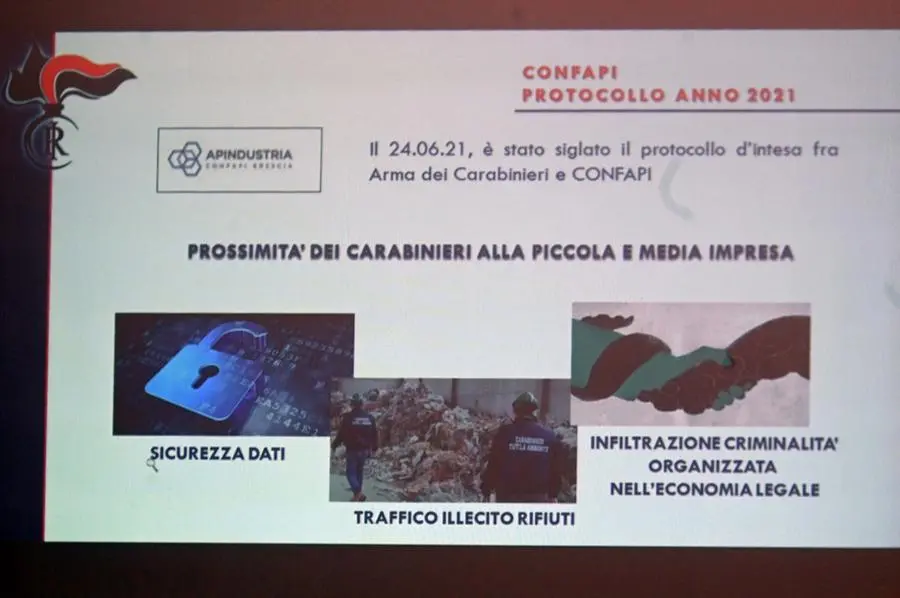 Il bilancio dell'attività dell'Arma nel 2021 nel Bresciano