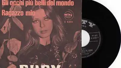 Il disco che Susy incise in età giovanile