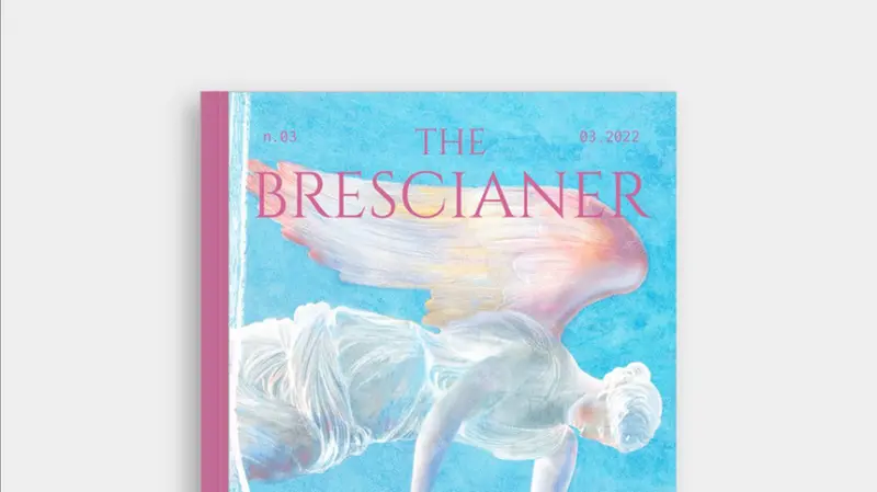 La copertina con la Vittoria Alata