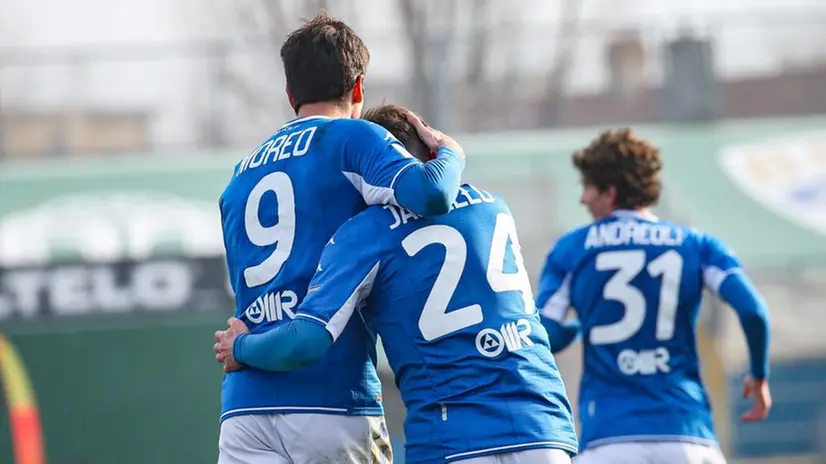Brescia-Ternana allo stadio Rigamonti