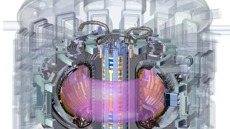 Il rendering del tokamak di ITER - Foto ITER