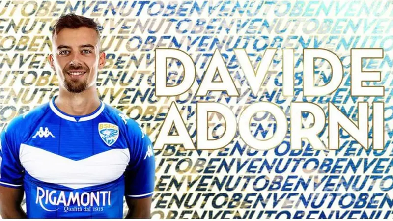 Davide Adorni è ufficialmente un giocatore del Brescia