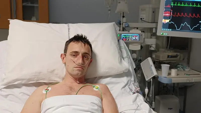 Davide Chiodi di Prevalle, «salvato» dall’extracorporea  © www.giornaledibrescia.it