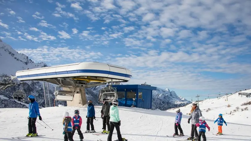 Una pista da sci in Tonale - © www.giornaledibrescia.it