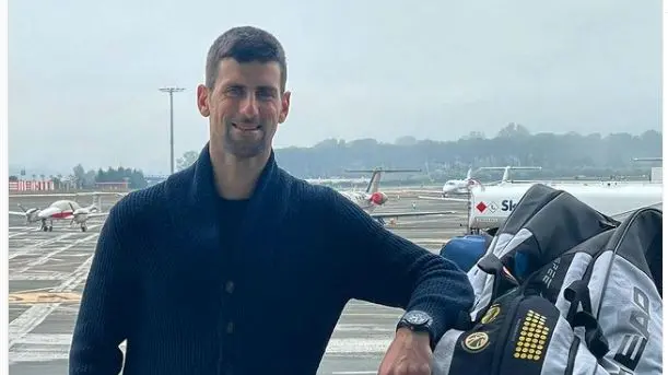 Novak Djokovic - Foto tratta dal profilo Instagram del tennista