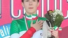 Elisa Bianchi, campionessa italiana di ciclocross nella categoria Esordienti del secondo anno - © www.giornaledibrescia.it