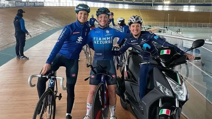 Di nuovo al Velodromo,Letizia Paternoster in Nazionale - Foto Instagram © www.giornaledibrescia.it