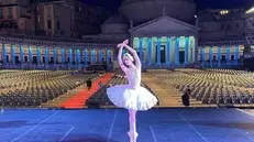La ballerina franciacortina Sofia Pagani sul palco - © www.giornaledibrescia.it