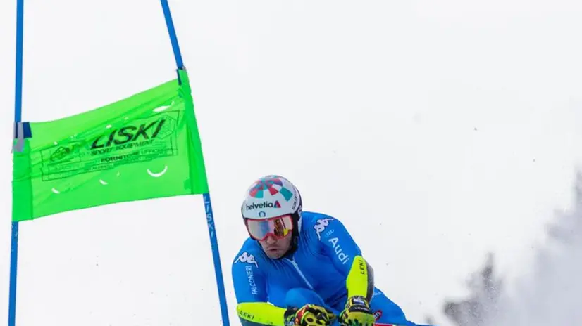 Luca De Aliprandini in allenamento