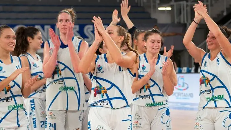 La Rmb Brixia ha conquistato la partecipazione alla Coppa Italia di serie A2 femminile per il secondo anno di fila - © www.giornaledibrescia.it