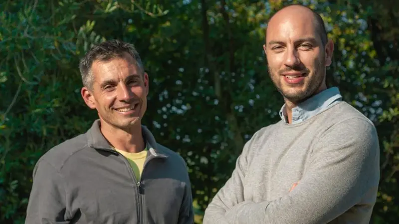 I fondatori Andrea Gaspari e Luca Gussoni - © www.giornaledibrescia.it