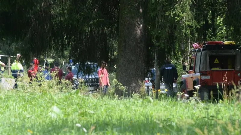 Il tratto di pista ciclabile dove è stato scoperto il cadavere - © www.giornaledibrescia.it