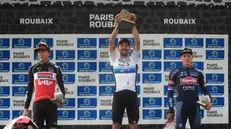Sonny Colbrelli, trionfatore a Roubaix - Foto Epa © www.giornaledibrescia.it