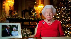 La regina Elisabetta durante il discorso di Natale - Foto The Royal Family