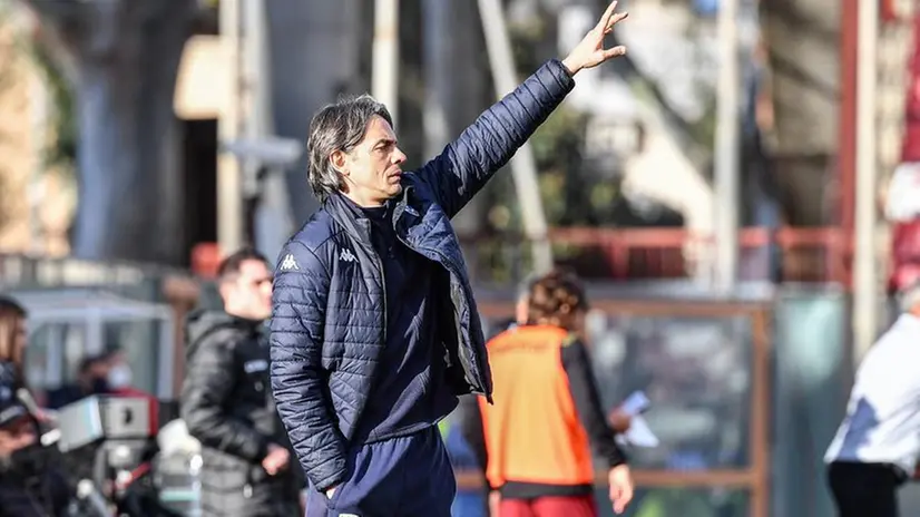 Pippo Inzaghi, allenatore delle rondinelle - © www.giornaledibrescia.it
