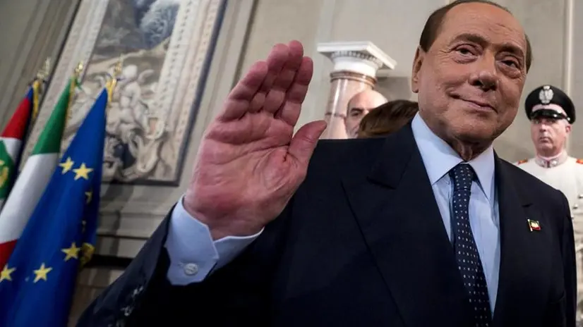 Silvio Berlusconi, leader di Forza Italia - Foto Ansa  © www.giornaledibrescia.it