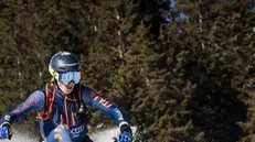 Marco Salvadori nella Coppa del Mondo di scialpinismo