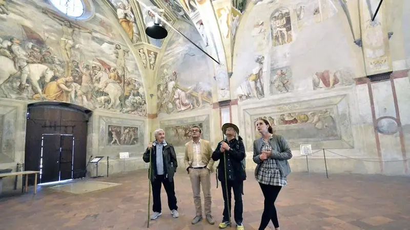 Nella chiesa di Santa Maria della Neve non c'è che restare a bocca aperta - © www.giornaledibrescia.it