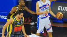 Patrick Baldassarre in maglia Scafati contro Brescia - © www.giornaledibrescia.it