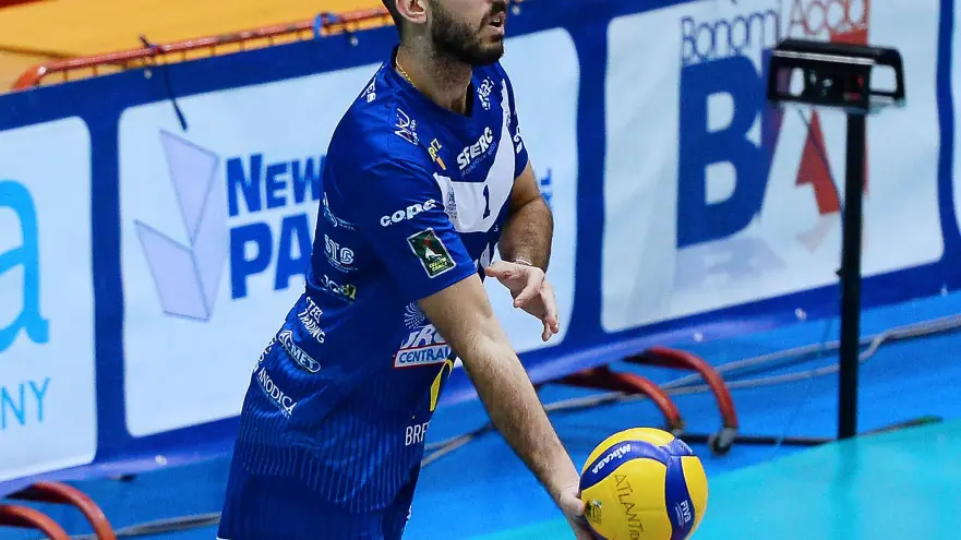 Tiziano Mazzone con la maglia della Consoli