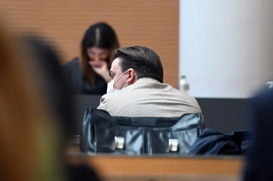 Giacomo Bozzoli, imputato al processo per la morte dello zio Mario - Foto Gabriele Strada/Neg © www.giornaledibrescia.it