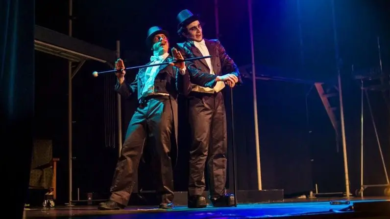 Un momento dello spettacolo teatrale