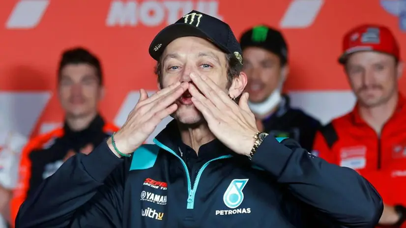 L'ultima gara di Valentino Rossi