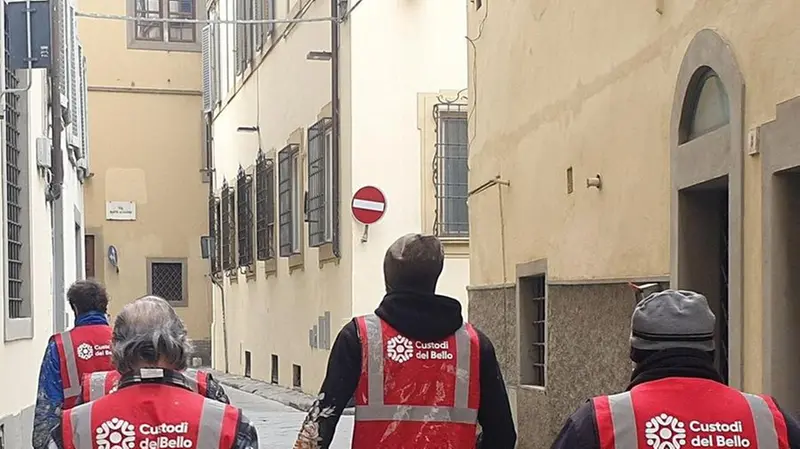 Custodi del Bello in azione