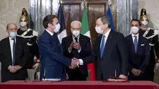 Draghi e Macron hanno firmato il «Trattato del Quirinale»