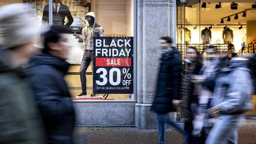 Il venerdì dopo il Giorno del Ringraziamento è Black Friday  - Foto Ansa  © www.giornaledibrescia.it