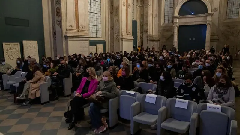 La presentazione all'auditorium Santa Giulia del nuovo libro di Fabio Volo