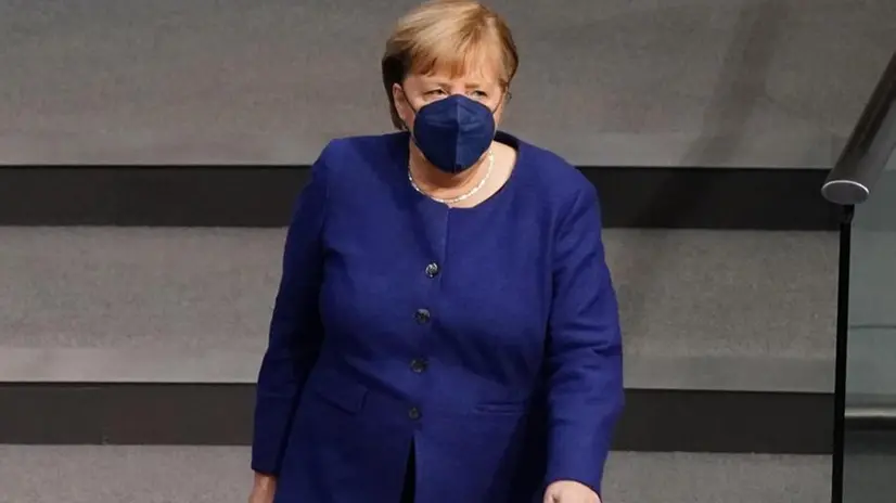 La cancelliera tedesca uscente Angela Merkel - Foto Epa © www.giornaledibrescia.it