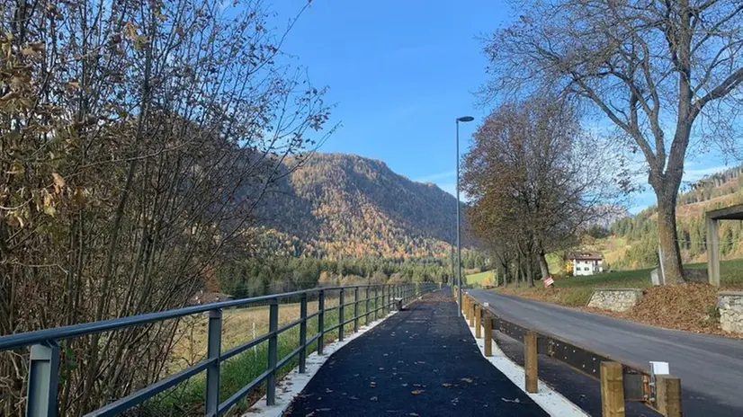 La ciclabile collega il ponte della Val Camera agli impianti di risalita  © www.giornaledibrescia.it