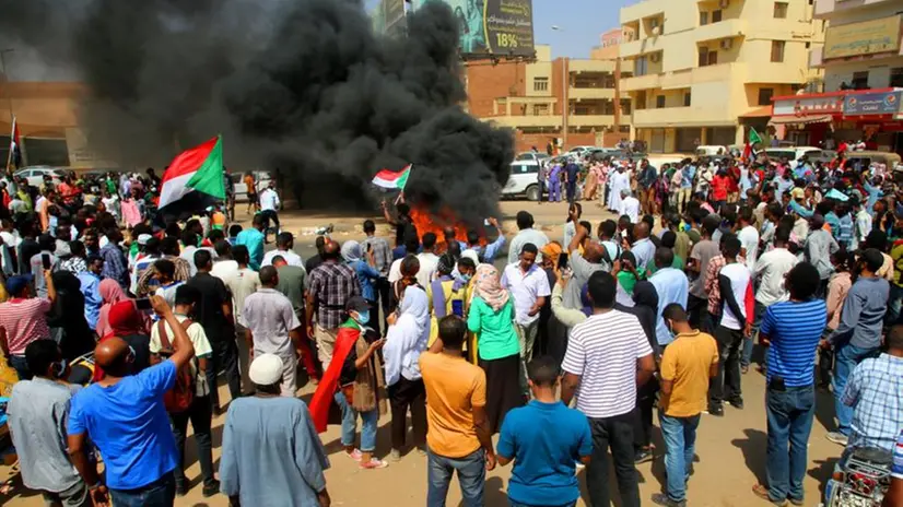 Sudan, la manifestazione del 21 ottobre 2021 per Abdullah Hamdok
