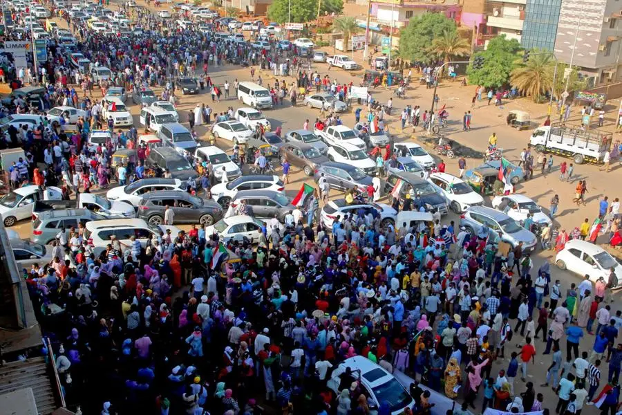 Sudan, la manifestazione del 21 ottobre 2021 per Abdullah Hamdok