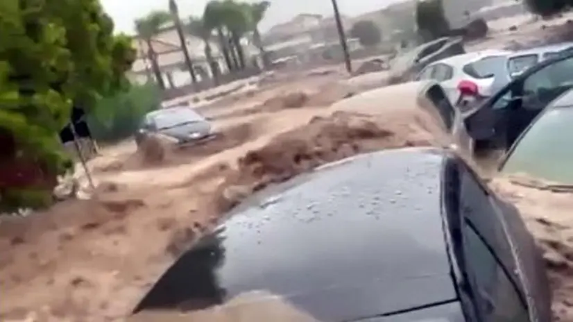 Maltempo in Sicilia e Calabria
