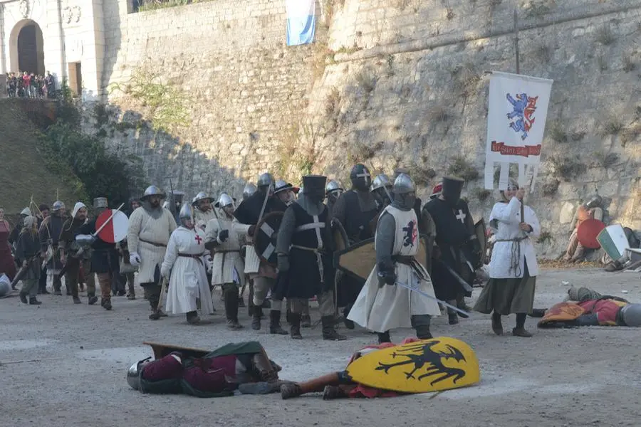 La manifestazione storica in Castello