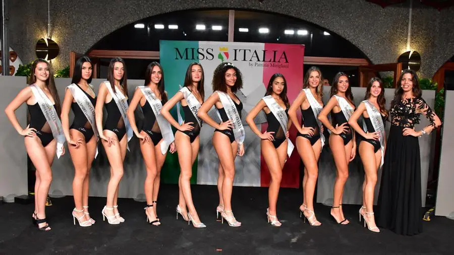 Le dieci prefinaliste di Miss Italia