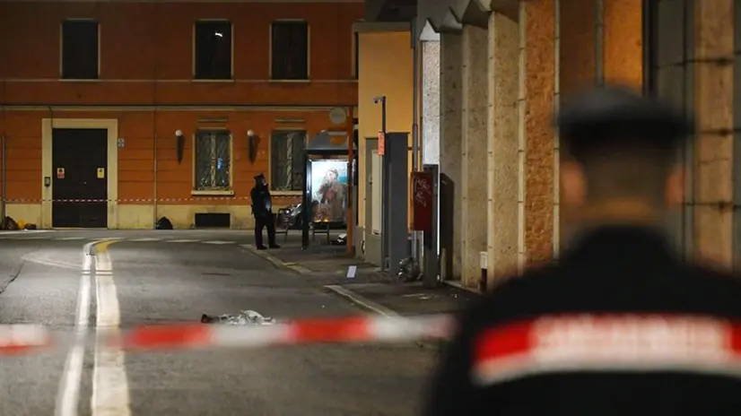 La zona in cui è stato aggredito e ferito il giovane
