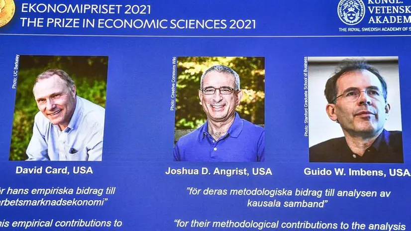 Premio Nobel per l'Economia 2021 a Card, Angrist e Imbens