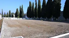 Al Vantiniano. Lo spazio dove sono state rimosse 2500 tombe - Foto © www.giornaledibrescia.it