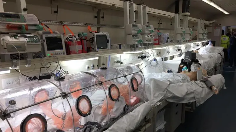 Il treno sanitario ha fatto tappa in stazione a Brescia