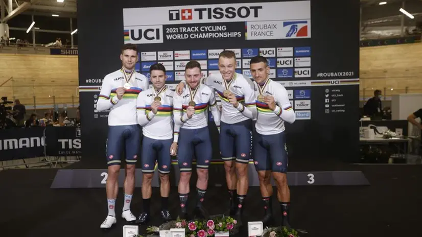 Ciclismo azzurro da oro ai Mondiali di Roubaix: da Ganna alla Paternoster
